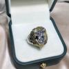 Titanium Steel Ring Divided Into Retro Animal Men'S Ring Ring Casting Domineering Gold Lion Head Copper