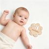 Baby Monats Meilenstein Karte Schild Holzblumenbrett mit 10 austauschbaren Zahlen für Neugeborenen Wachstums-Tracker Foto Requisite Babyparty Kinderzimmer Dekor