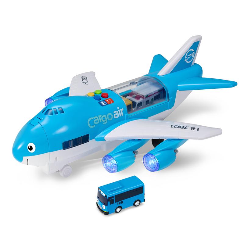 [pororomall] Tayo the Little Bus Rescue NEW Cargo Air Plane Toy