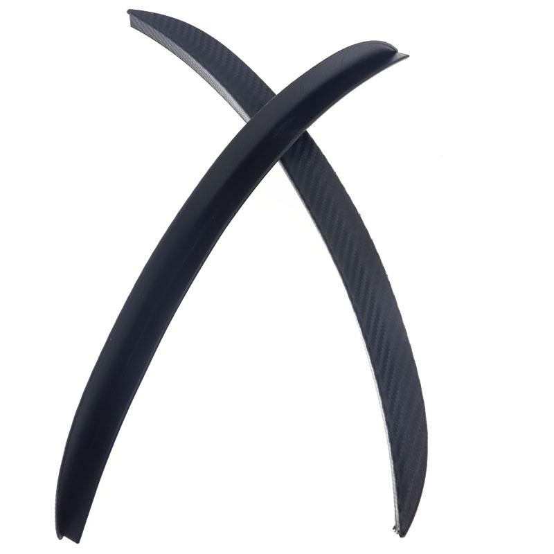 Mudguards Car Carbon Fiber Fender Flares Mud Flaps Arch Wheel Eyebrow Lips Strips Trim Splash Guards For Car Truck SUV Body Kit