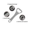 10PCS- Stainless Steel Opener, Creative Beer Can Opener, Household Stainless Steel Bottle Opener
