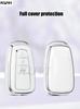 Fashion Tpu Auto Key Fob Cover Full Case Housing Fit For Toyota Prius Camry Corolla Chr C-Hr Rav4 Land Cruiser Prado Key Ring Auto Accessories