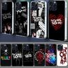 My Chemical Romance MCR Clear Phone Case For Iphone 17 Air 16 Pro Max 15 Pro 14 Plus 17E 16E 11 13 12 Mini Cover Cases Fundas Ce
