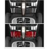 Real Soft Carbon Fiber Sticker For Porsche Cayenne 2003 2004 2005 2006 2007 2008 2009 2010 Ashtray Panel Interior Accessories