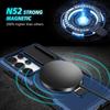 Stand Magnetic Case for Samsung Galaxy S24 S22 S23 S25 S20 S21 S26 FE Ultra Plus S26 Ultra Magsafe Shockproof Protector Cover