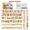Die-cut PET Washi Tape Set: Coffee Theme, European & American Style for Journaling & Decoration