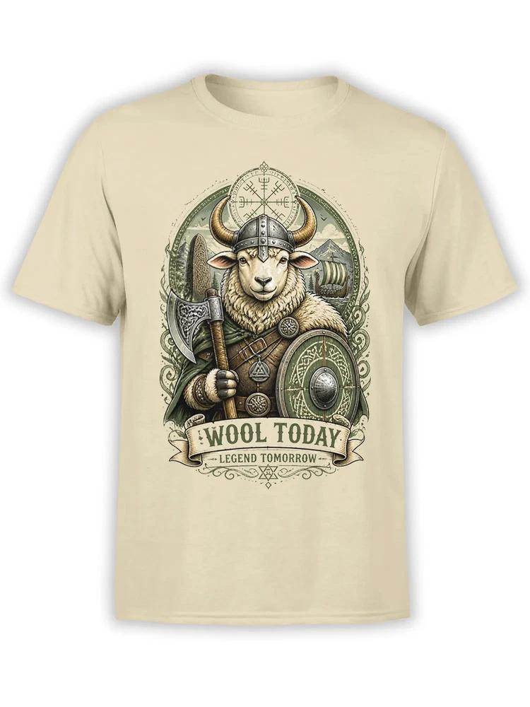 Wool Today Viking Sheep TShirt Unisex S
