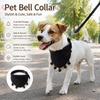 Adjustable Collar Medium Small Dog Dirt‑Resistant Anti‑Lost Bell Style Scarf Comfortable Breathable No‑Choking Neck Pet Supplies