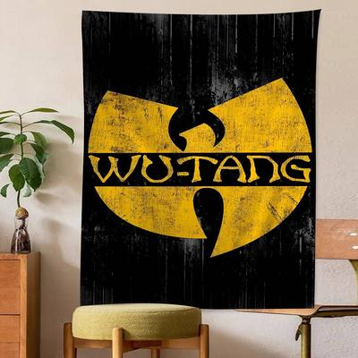 WU-T--TANG CLAN DIY Wandteppich Kunst Science-Fiction Zimmer Heimdeko Wandkunst Dekoration