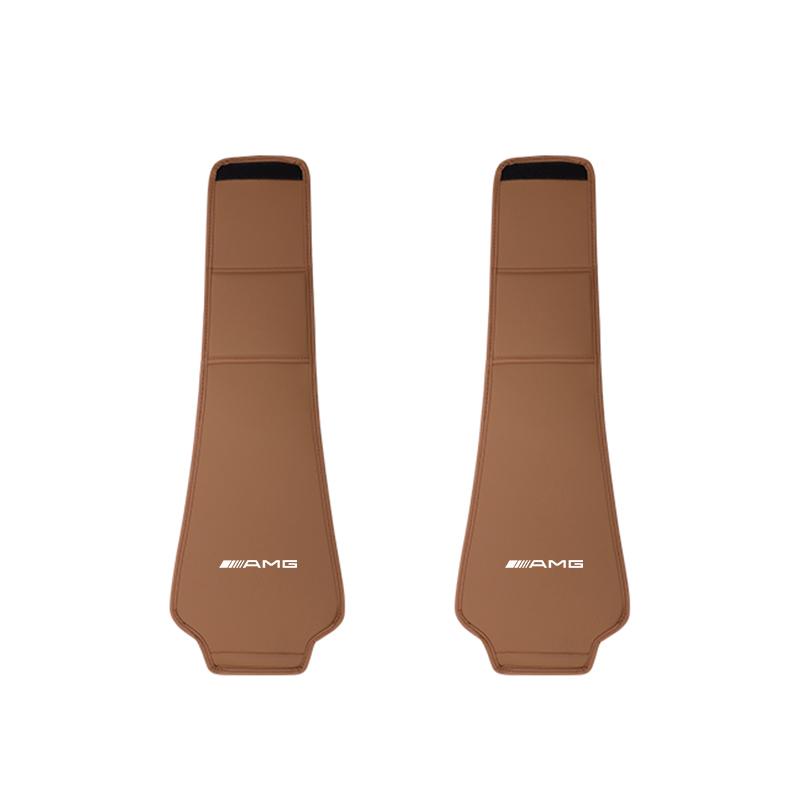 Car Seat Headrest Leather Cover Pillow Decoration For Mercedes Benz AMG GLC W203 W206 W220 W205 W211 W212 W201 W210 W108 GLK GLE