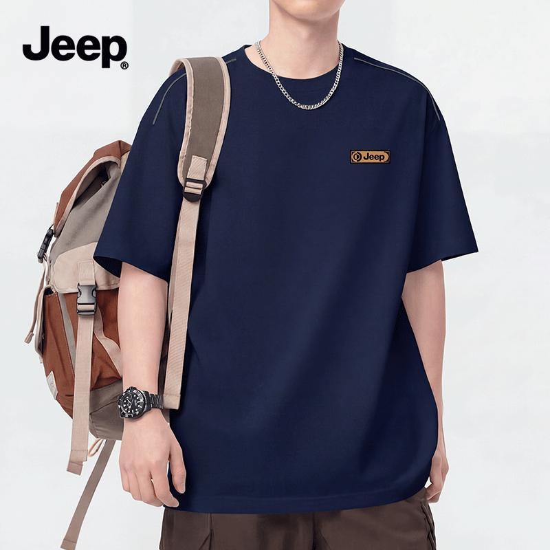 JEEP Men s Summer Quick-Dry Sport T-Shirt with Logo 3XL