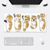 Cute Anime Mofusands Mousepad HD Printing Computer Gamers Locking Edge Nonslip Mouse Pad XXLxcm Keyboard PC Desk Pad