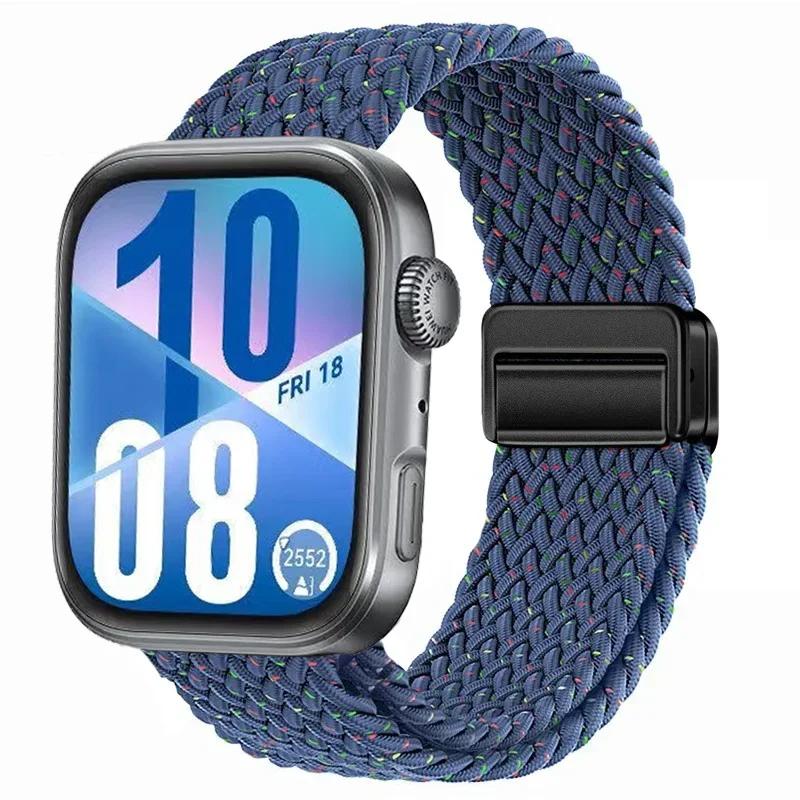 Magnetic Braided Strap for Huawei Watch Fit 4 Pro 3 Nylon Loop Correa Sports Bracelet for Huawei Fit3 Fit4 4Pro Band Accessories