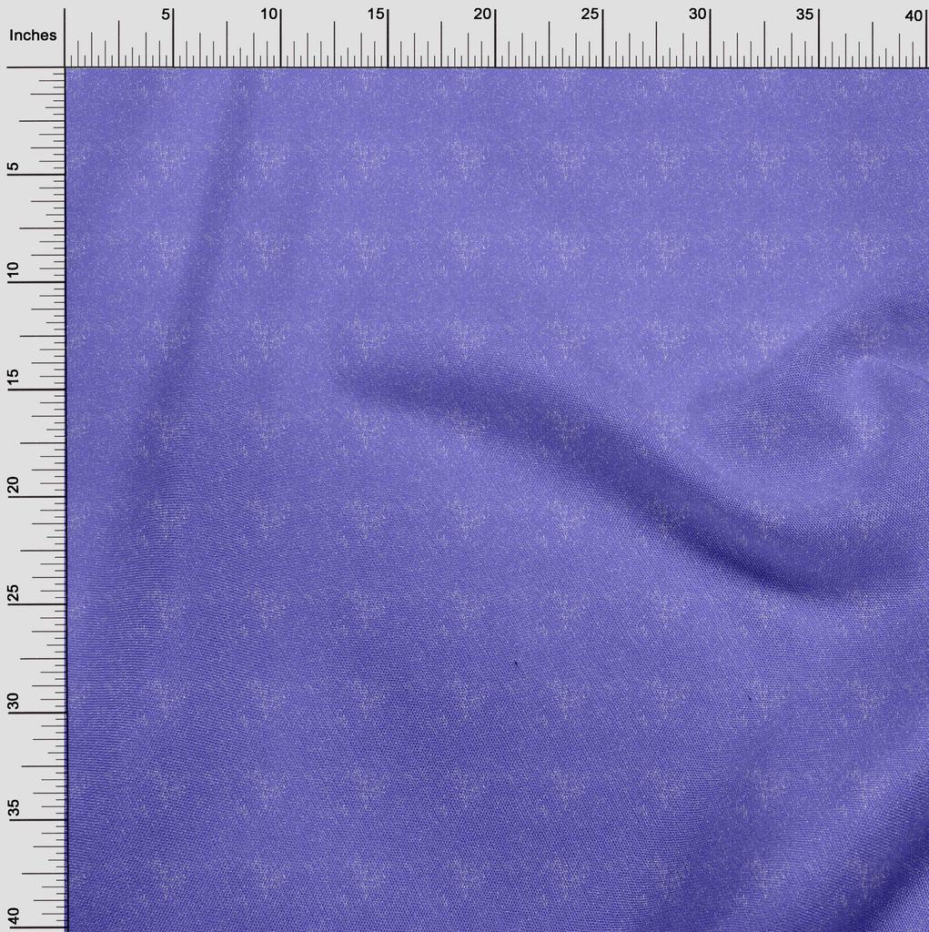 oneOone Cotton Flex Blue Fabric Texture Dress Material Fabric Print Fabric By The Yard 40 Inch
