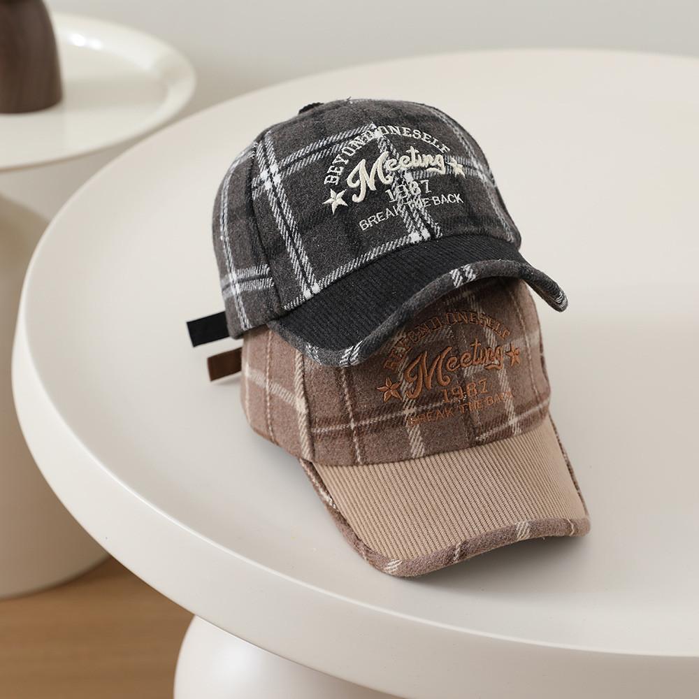 Kids Baseball Cap With Embroidered Letters For Sun Protection And Breathability
