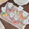 Cute Cartoon Children's Fruit Elastic Band, Girls' Summer Braided Hair, Candy-colored Hair Tie and Hair Band, Princess Hair Tie and Hair Accessory