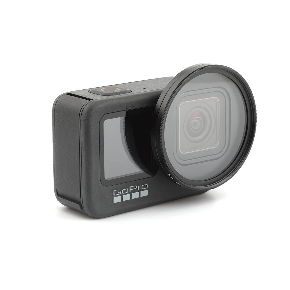 GoPro Hero 12/11/10/9 Diving Filter Adapter Ring - 52mm UV Filter Lens Frame in Aluminum Alloy
