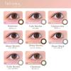 Official Shiraishi Image Model Colored Contact feliamo Tiramisu Ring Includes Wet Wipes [Feriamo Store] [Mai Lenses] 1-day (Prescription) 10-Pack