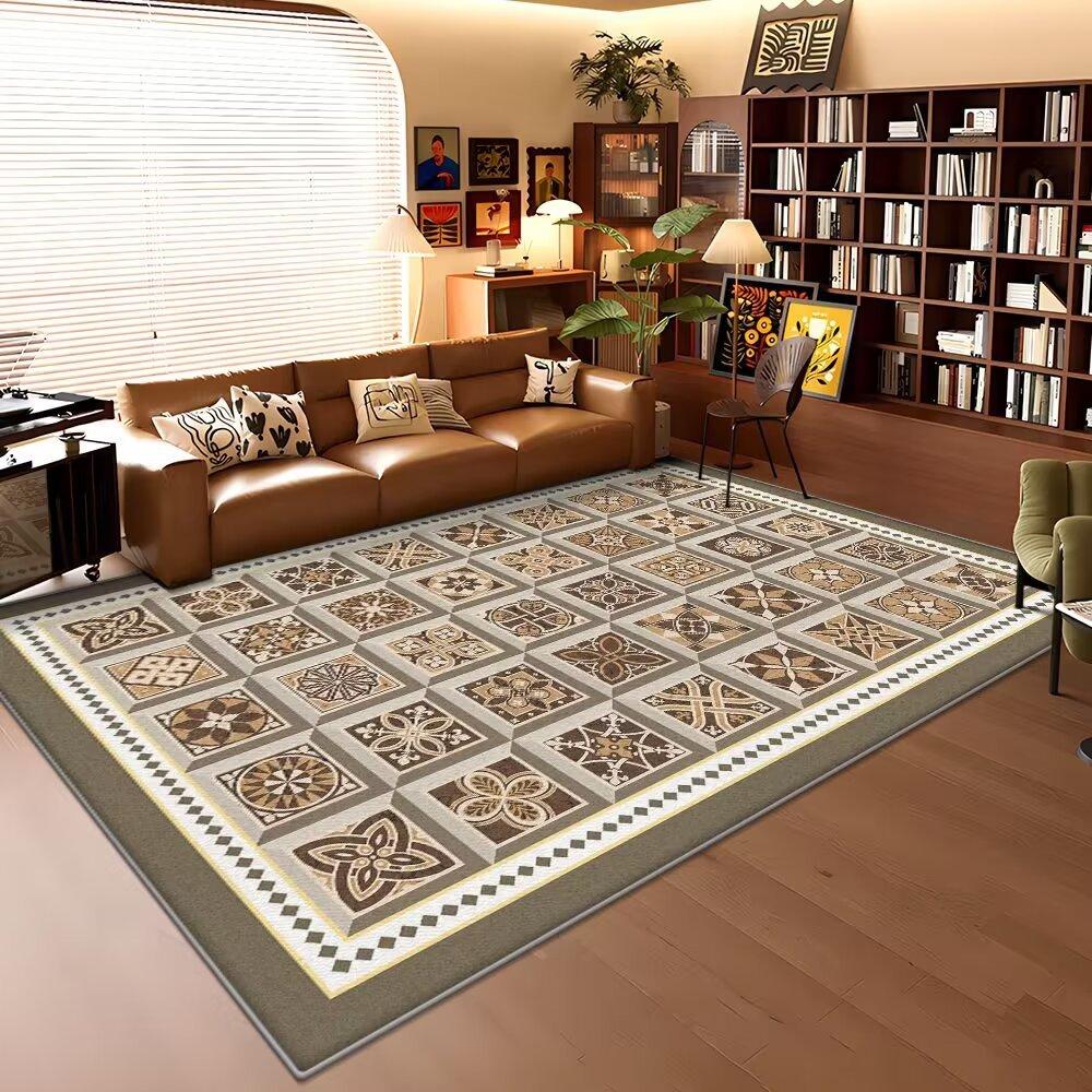 

Grand House Standard с высококачественным ковром для гостиной, современный диван, журнальный столик, коврик, большой защитный коврик для пола, напольный коврик для спальни 140*200cm