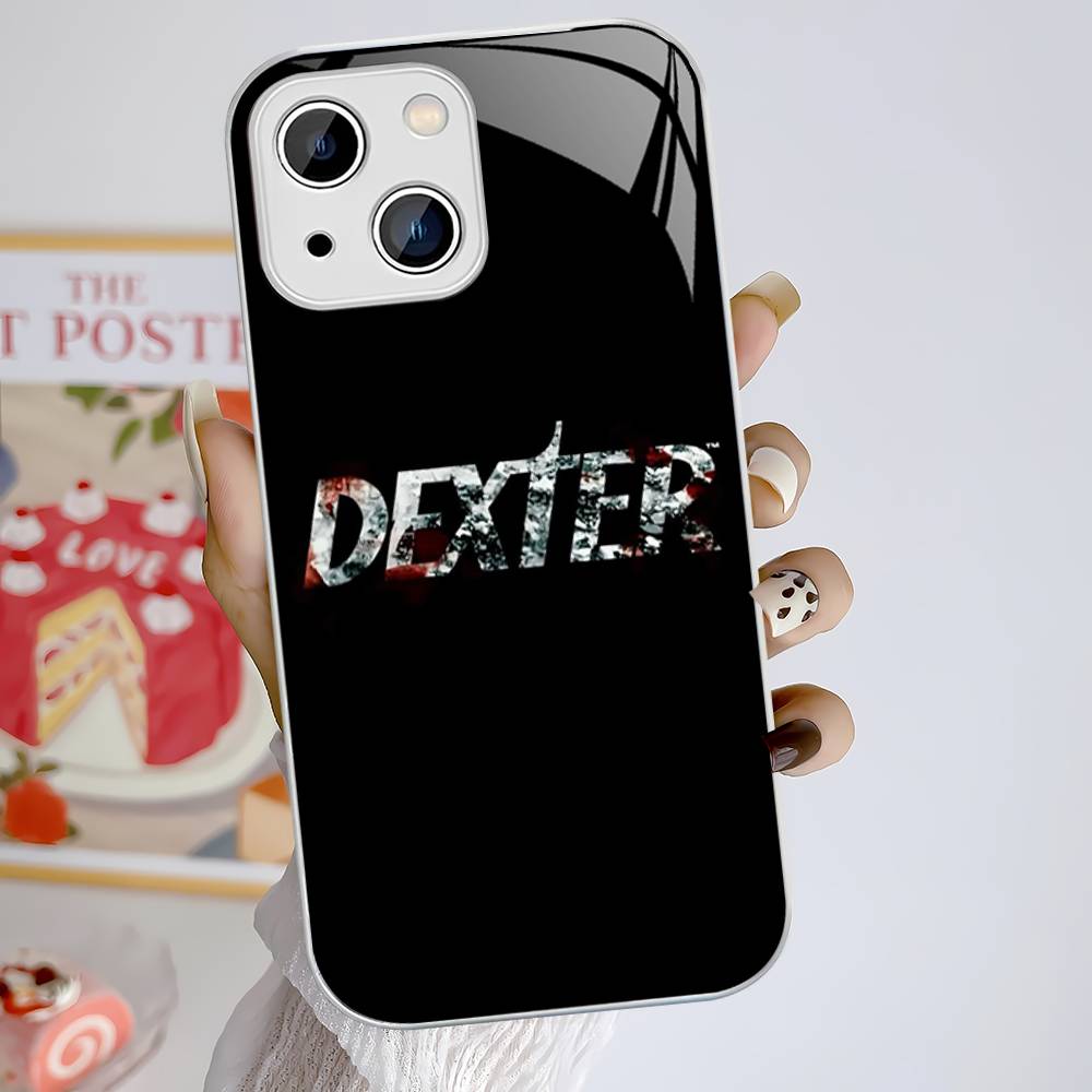 Dexter Morgan Tempered Glass For Iphone 14 13 12 11 Pro Mini XS MAX 14Plus X XS XR Cover