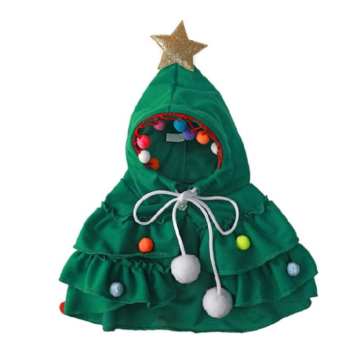 Cat Cloaks Puppy Suit Cloak Christmas Tree Halloween Cloak Photo Props M