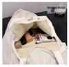 Korean Style Winter 2025 Plush Handbag - Versatile Single Shoulder, Large Capacity, Chinese Design