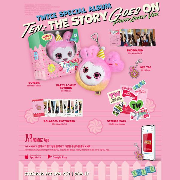 [Pre-order] TWICE - TEN: The Story Goes On (Party lovely ver.)