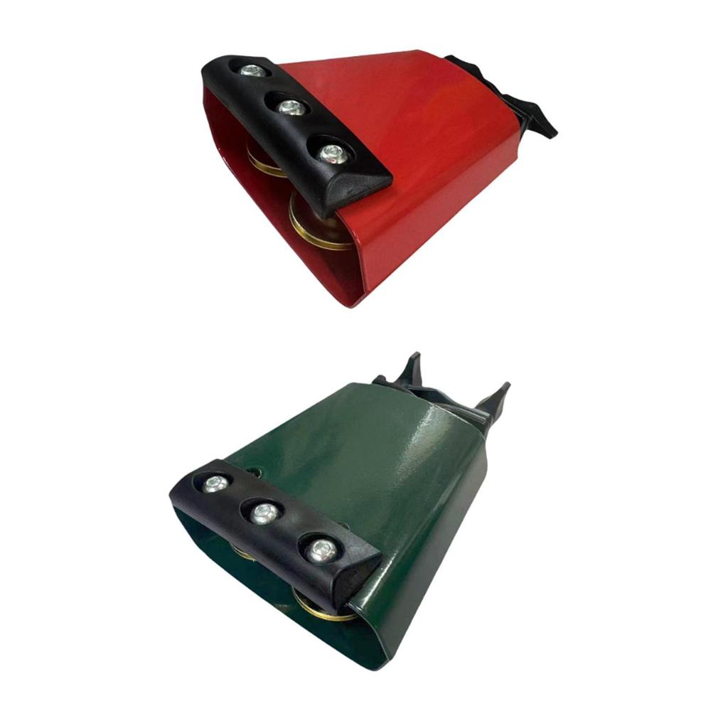 Cowbell Metal Percussion Instrument 4 inch for Festive Sports Events