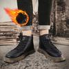 Nová móda Podzim a zima Pánské vysoké boty Martin Studenti Muži Chlapci Trendy Pracovní obuv Měkká podešev Ochrana práce Martin Tenisky