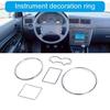 Automotive Accessories Gauge Rings Bezel Set Speedometer Dashboard Gauge Rings Trim for MKIV 1997-2003