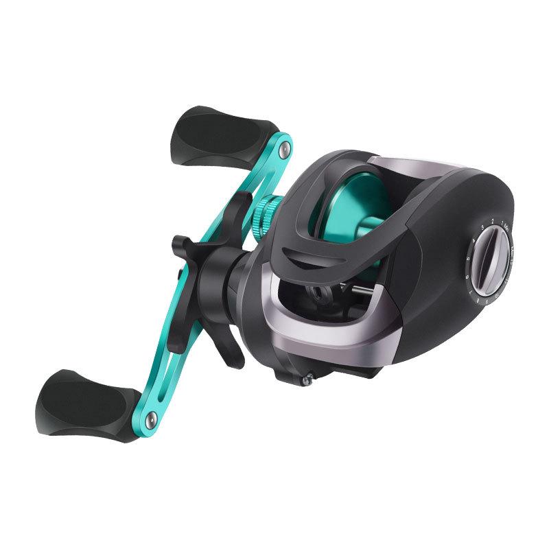 Haoton Lure Baitcasting Anti-Backlash Long Cast Blackfish Reel HD
