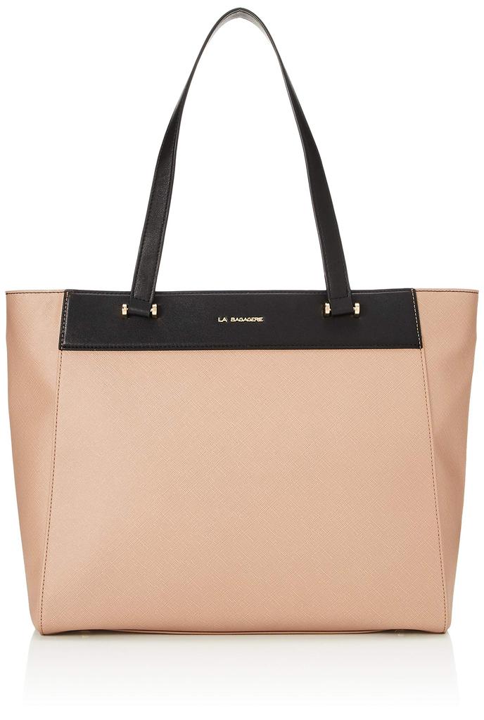 Tote Bag A4 Simple Tote Beige [Ravaga Jerry] [EC Limited] Women's