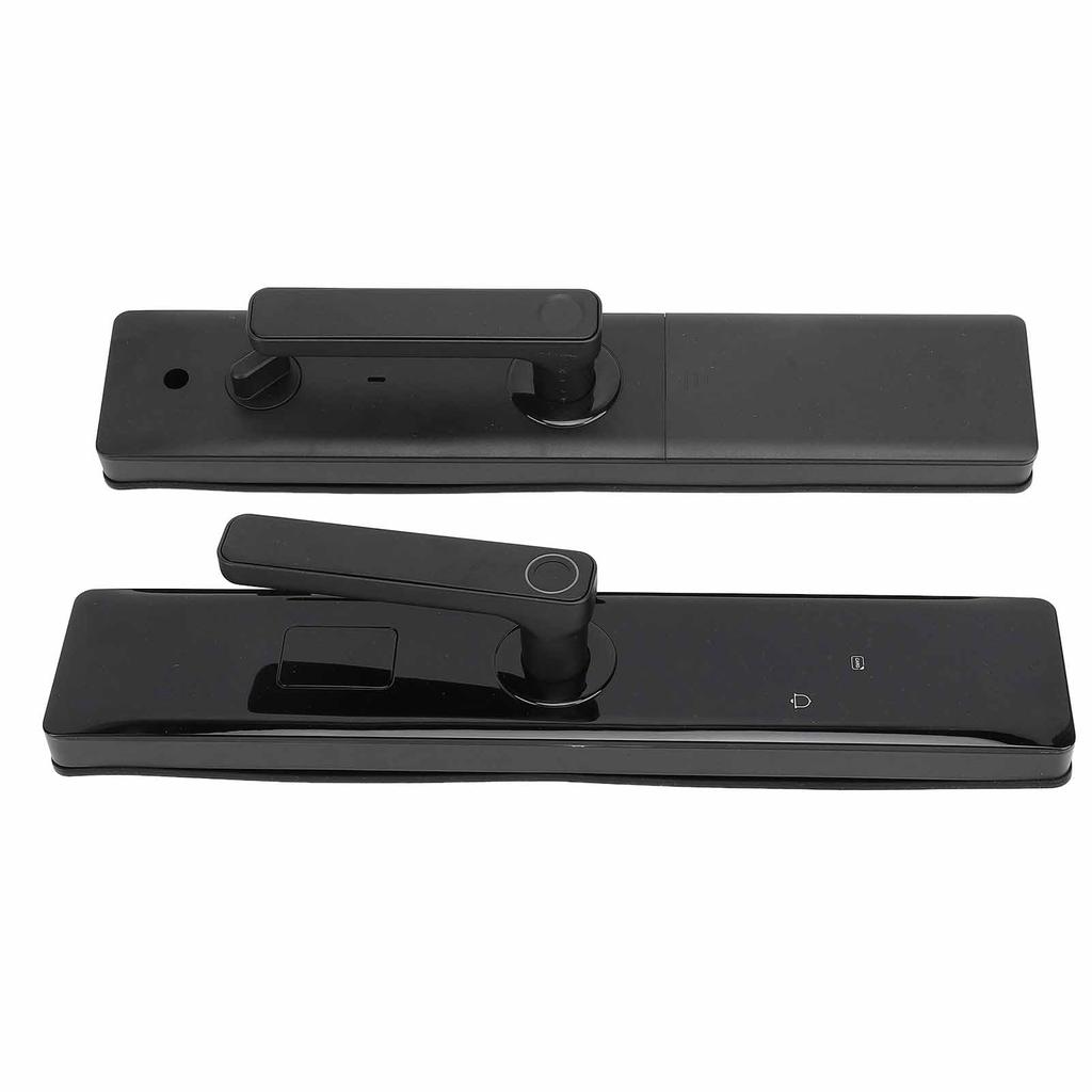 Smart Entry Lock Aluminum Alloy Fingerprint Password Card APP Control Semiconductor Keyless