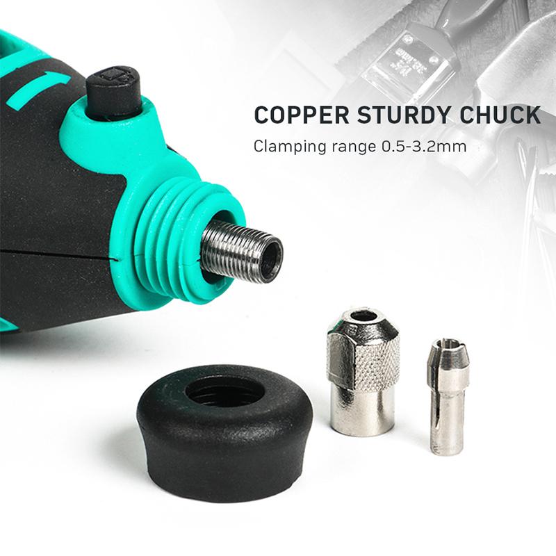 Mini Electric Drill Adjustable Speed Die Grinder Engraving Pen Grinder Electric Rotary Tool Grinding Machine Accessories