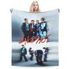 Super Soft Kpop Group Lngshot  Throw Blanket Premium Flannel Fleece Lightweight  Bed Blanket Super Cozy Blankets All Season Use