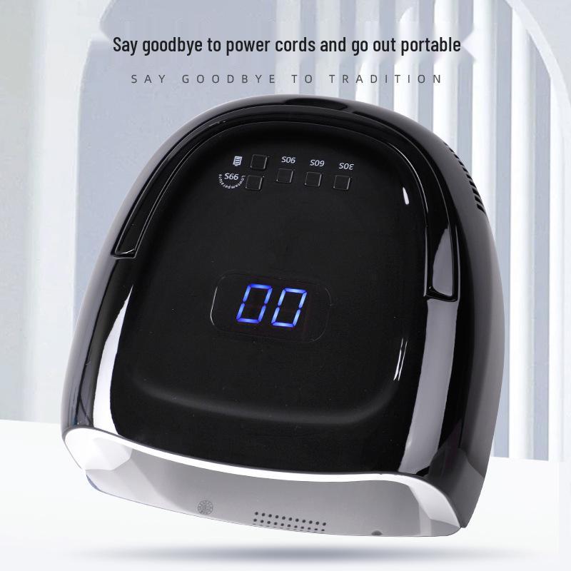 

60W Wireless Rechargeable LED Nail Lamp & Phototherapy Dryer