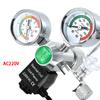 Aquarium DIY CO2 regulator Solenoid Bubble Counter CO2 control system reaction waterproof fish tank CO2 Pressure reducing valve
