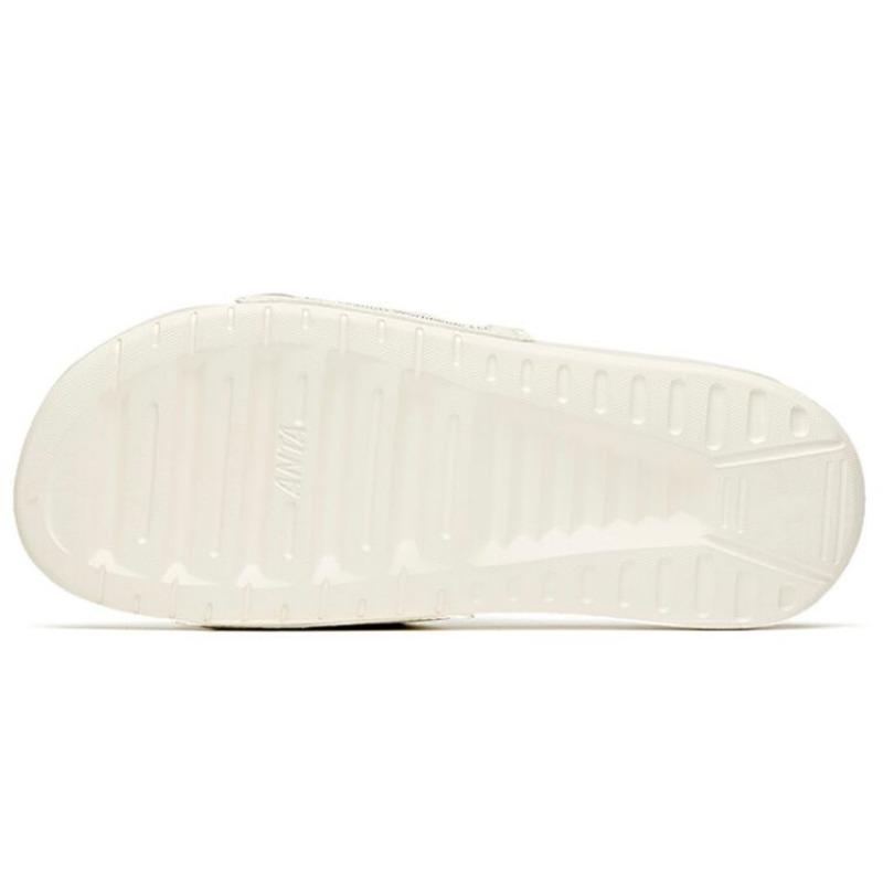 Anta Snoopy X  Lifestyle Series Durable Non-Slip Silent Slide Sandals Men Footwear White Blue 912126993-3