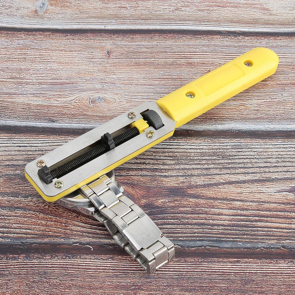Professioneller verstellbarer Uhrengehäuseöffner Abdeckung Reparatur Schraubenschlüssel Abzieher Werkzeug