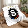 Sparta Prague Theme Blanket Soft Flannel Fleece Blanket Warm Lightweight Throw Blanket for Home Sofa Bed