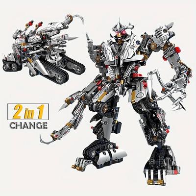 2 In1 Model Moive Series Drogon Robot Mech Building Blocks Sets Assemble Toys Christmas Gifts