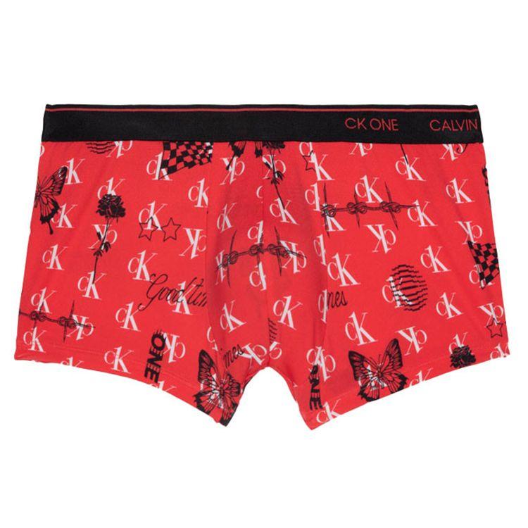 

Calvin Klein Butterfly Letter Logo Boxer Briefs Men underwear Red NB2225-V4F M