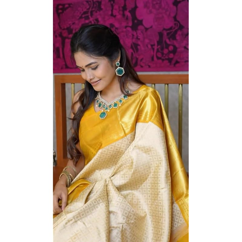 Flosive Women` Sun & Golden Zari