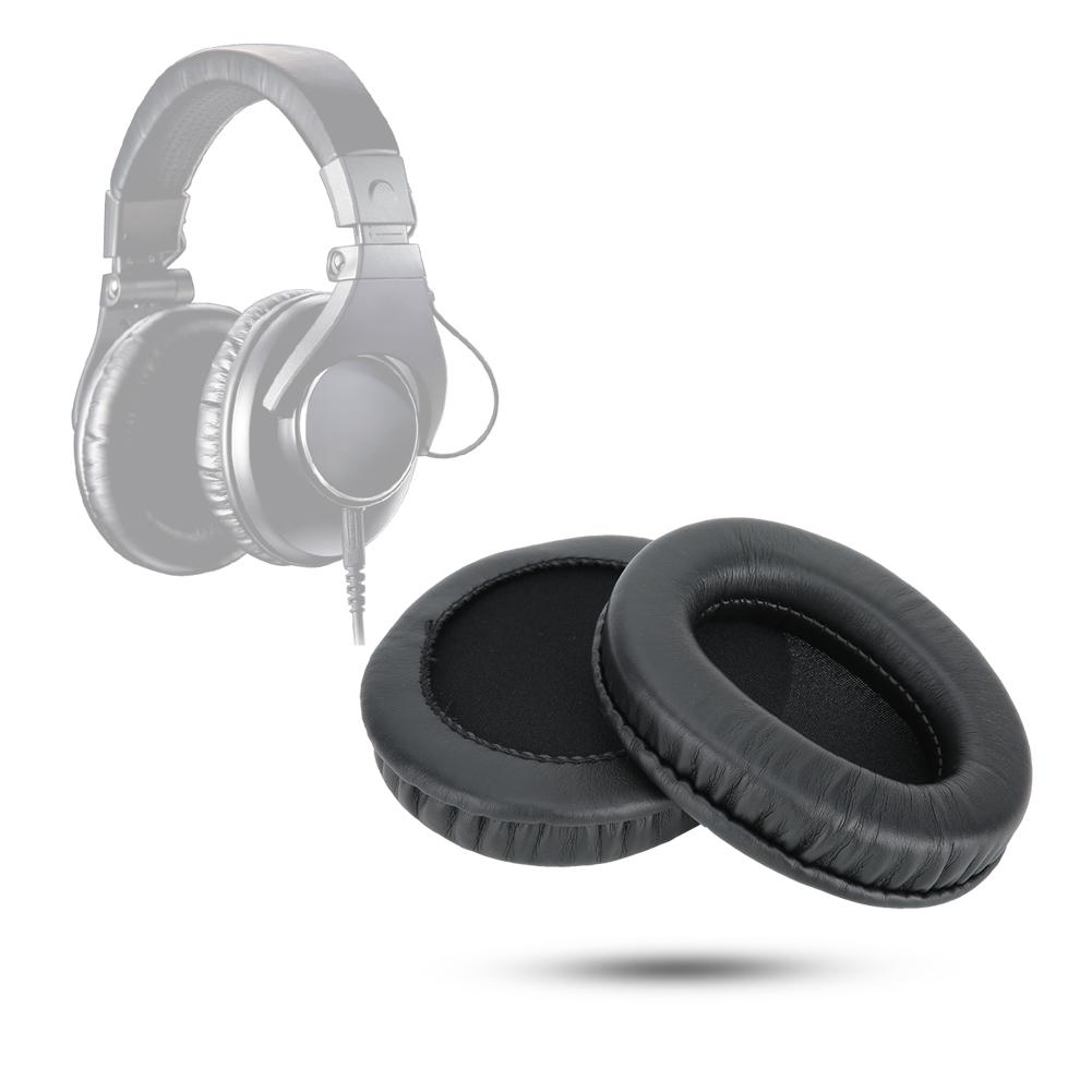 2Pcs Ear Pad Cushion Black Cotton Headphone Accessories Fit for shure SRH840 SRH440 SRH940 HPAEC840