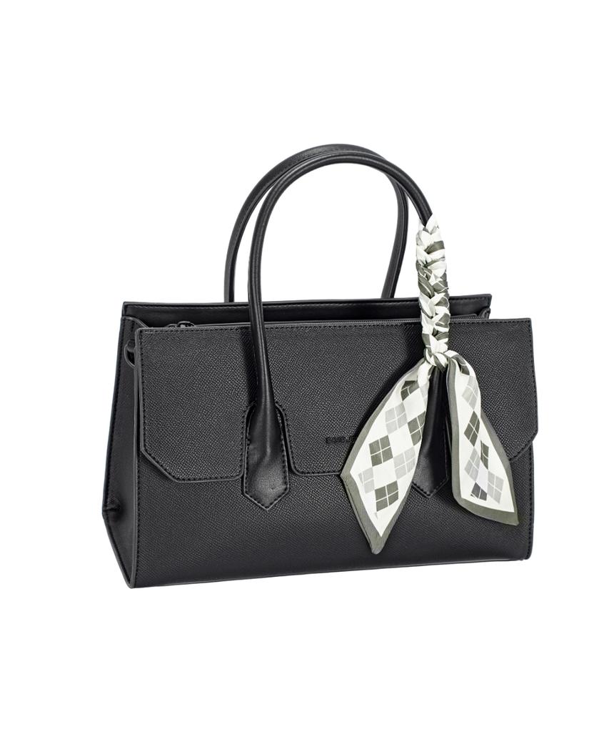 David Jones Madeleine 3-Way Scarf Tote Leather Bag Warm Taupe (Cm7416-1)