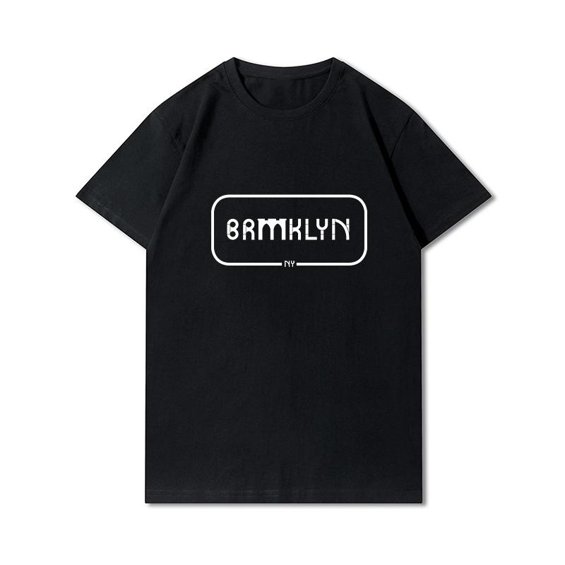 T-shirt Grafica Harajuku Vintage Anni '90 Magliette Donna Brooklyn Estive Oversize Streetwear Top Gotici Punk