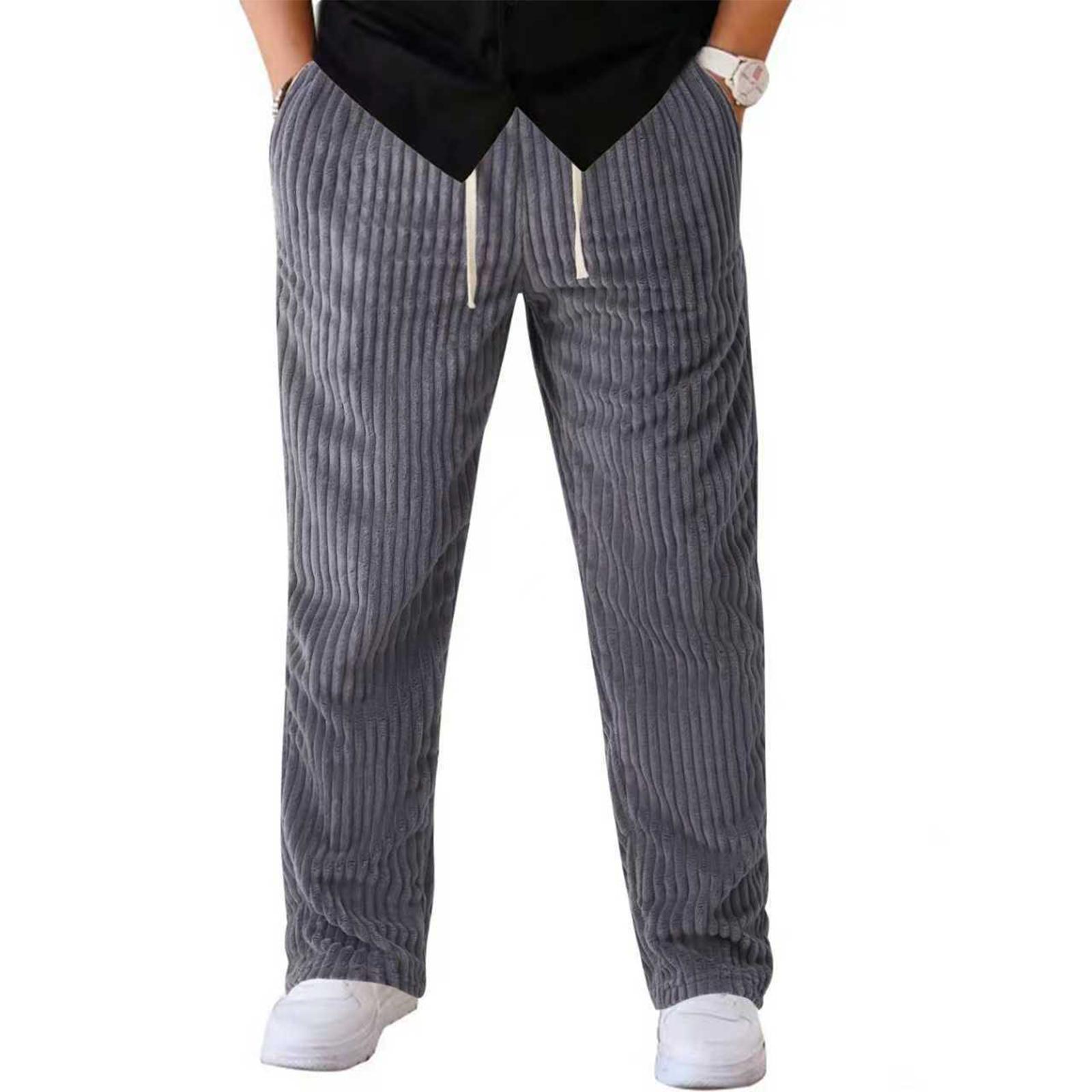 Men s Sports Casual Jogging Trousers Lightweight Hiking Pants Outdoor Pant S