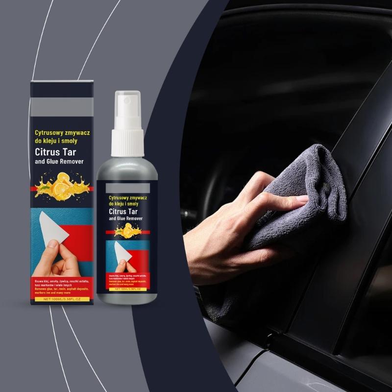 Car Glass Double Side Adhesive Tape Label Cleaner 100ml Adhesive Remover Cleaner Glass Sticker Cleaner Remover