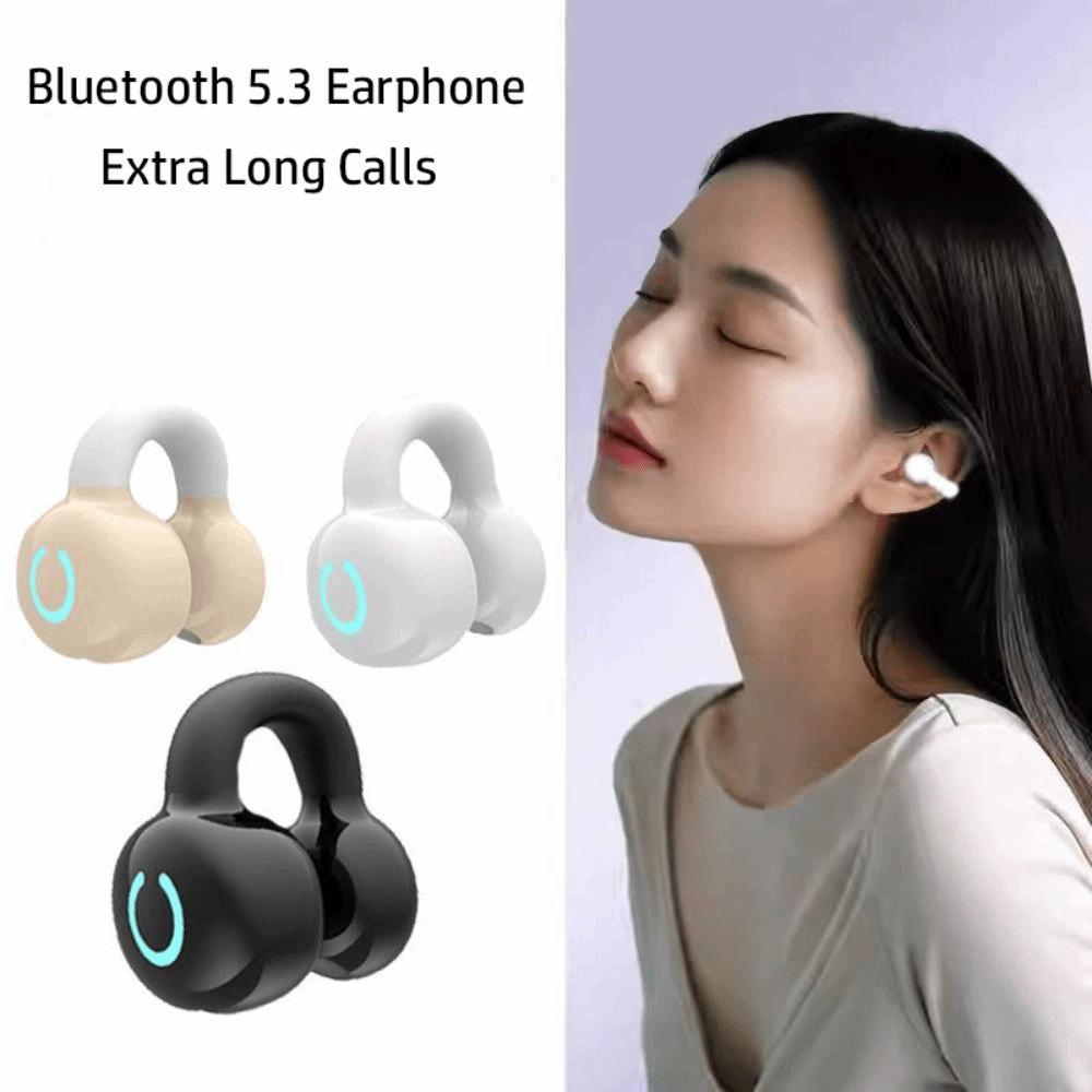 Extra Long Calls Ear Clip Headphones for Xiaomi iPhone for Sports Business