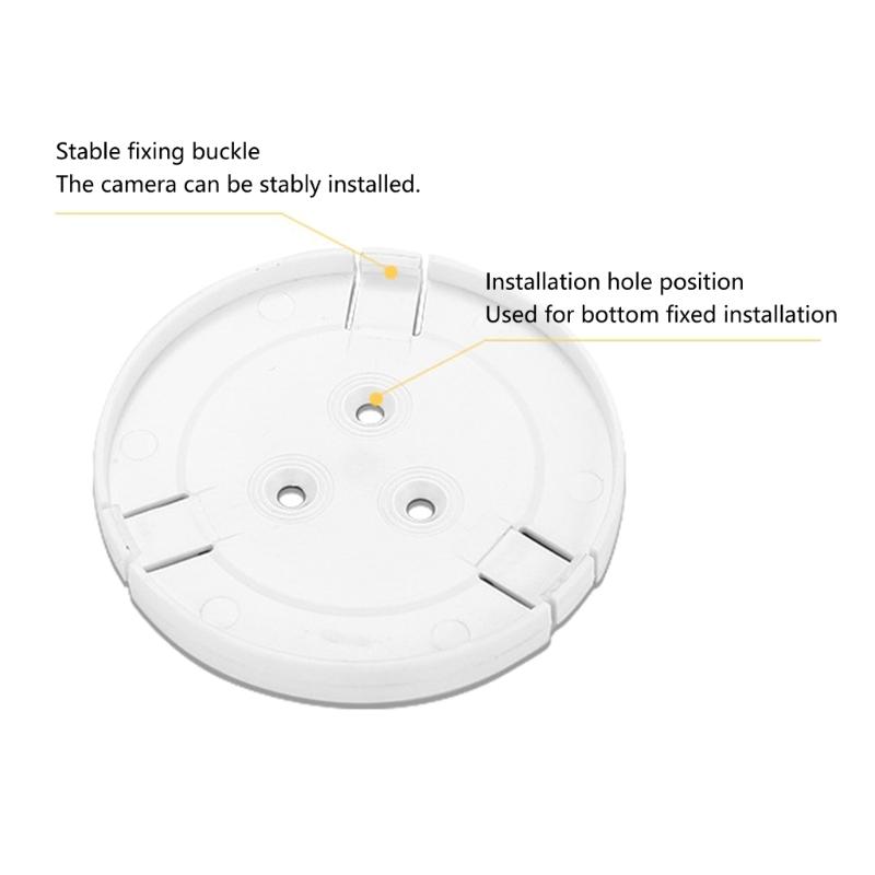 Universal Adjustable Security Camera Wall Mount Stand for 360 Degree Rotation and Secure Installation In Home or Office